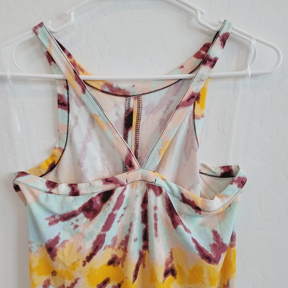 NWOT Derek Heart Tie Dye Sleeveless Mini Dress Women's Size Large - Picture 4 of 12